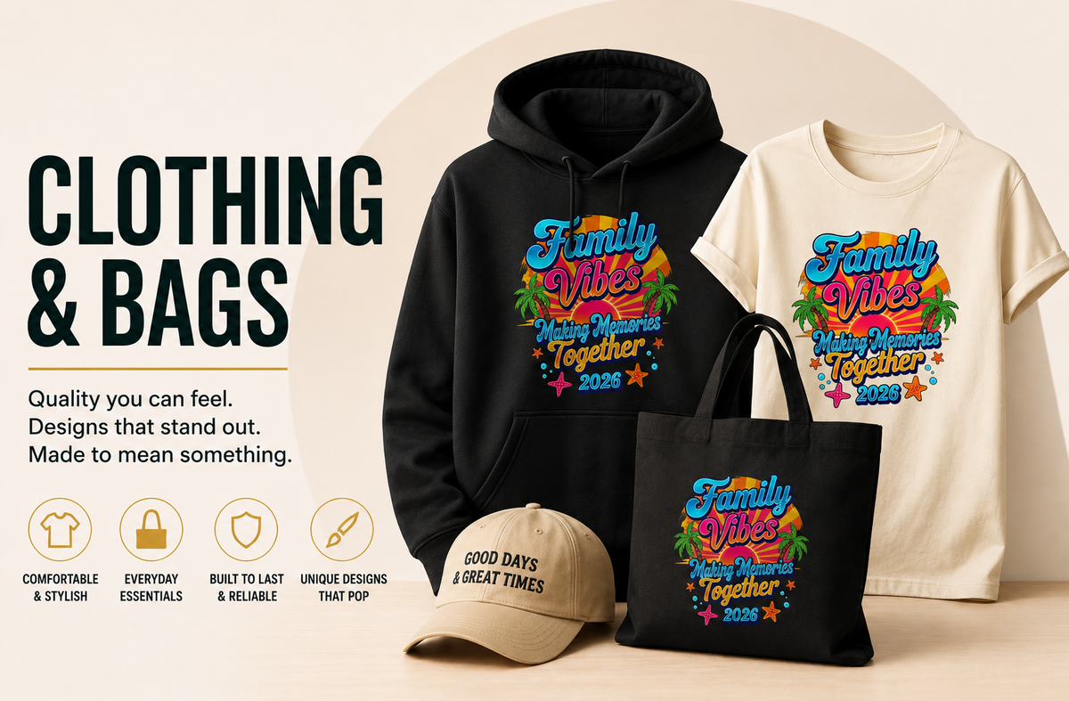 Clothing and Bags