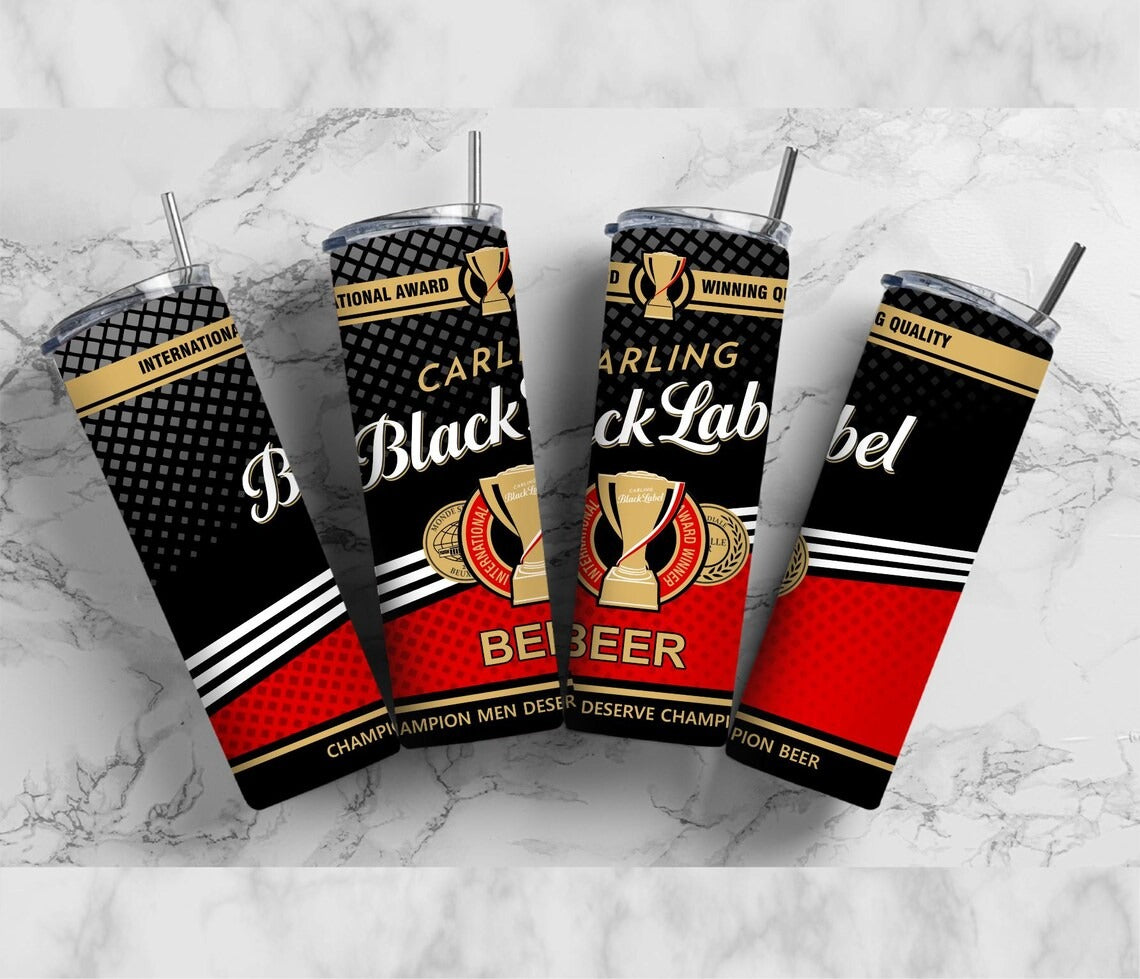 20oz Tumbler - Black Label - each