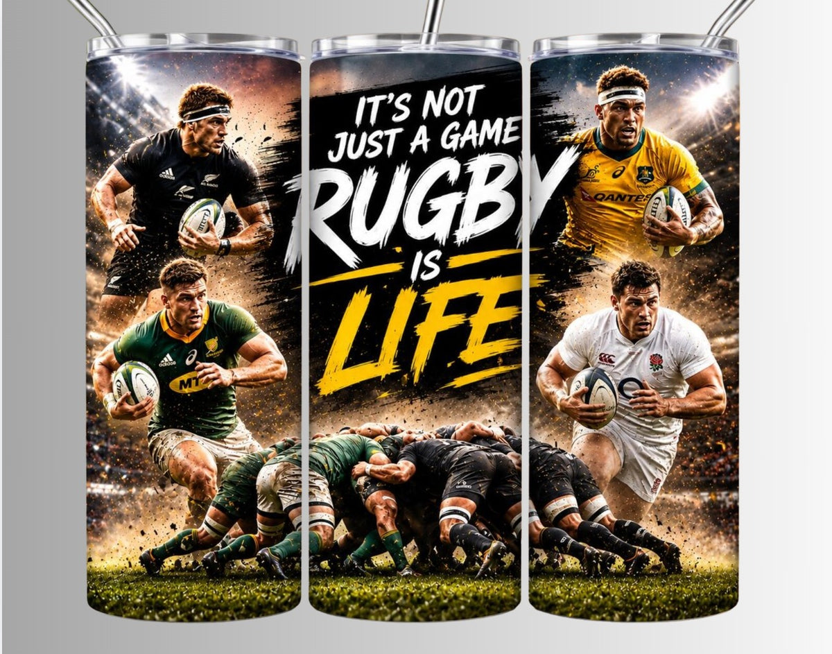 20oz Tumbler - Rugby - each