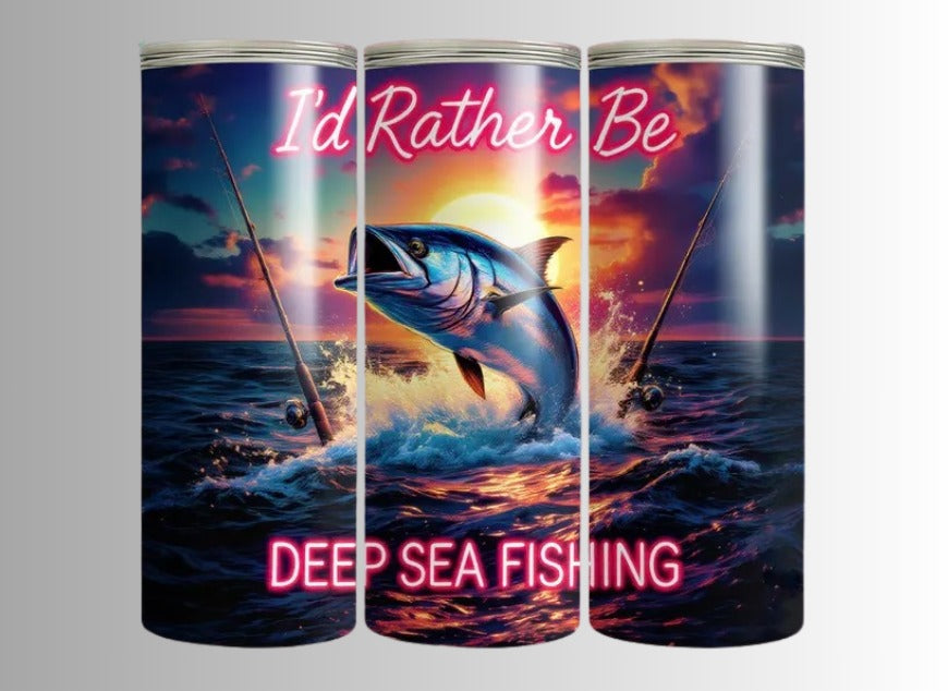 20oz Tumbler - Gone Fishing - each